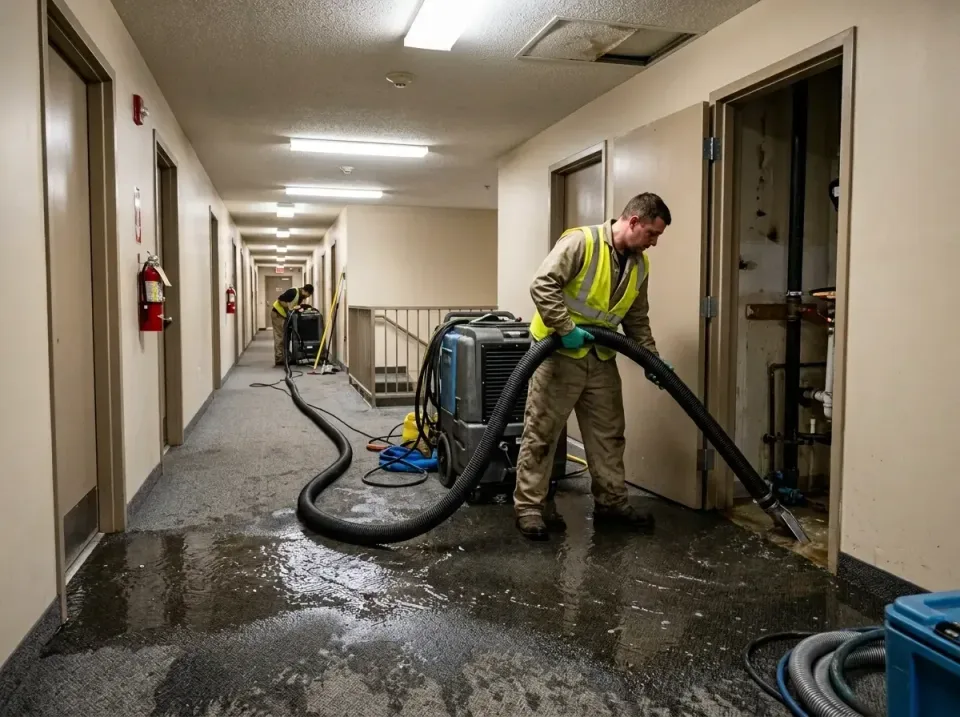 multi-unit-apartment-hallway-f-005 — frequently asked questions, Emergency Burst Pipe Water Extraction & Removal in Floral P…